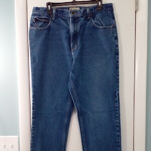 L.L. Bean Classic Fit Blue Jeans 35x34